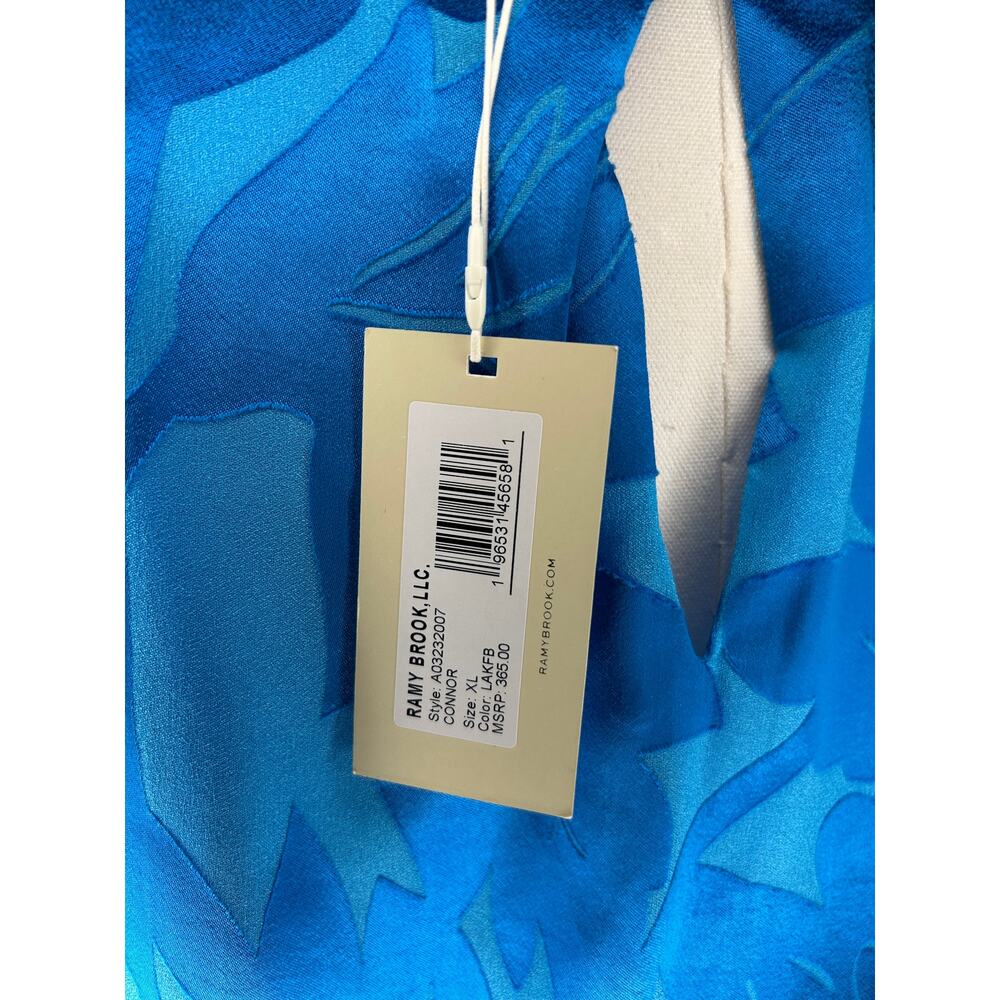 NWT Ramy Brook Connor Bouse, Blue, Size XL - Picture 4 of 7